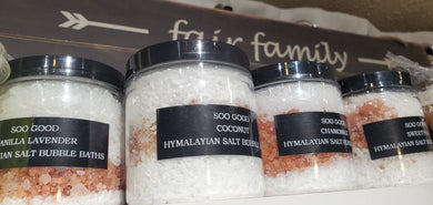 Himalayan Salt Bubble Bath