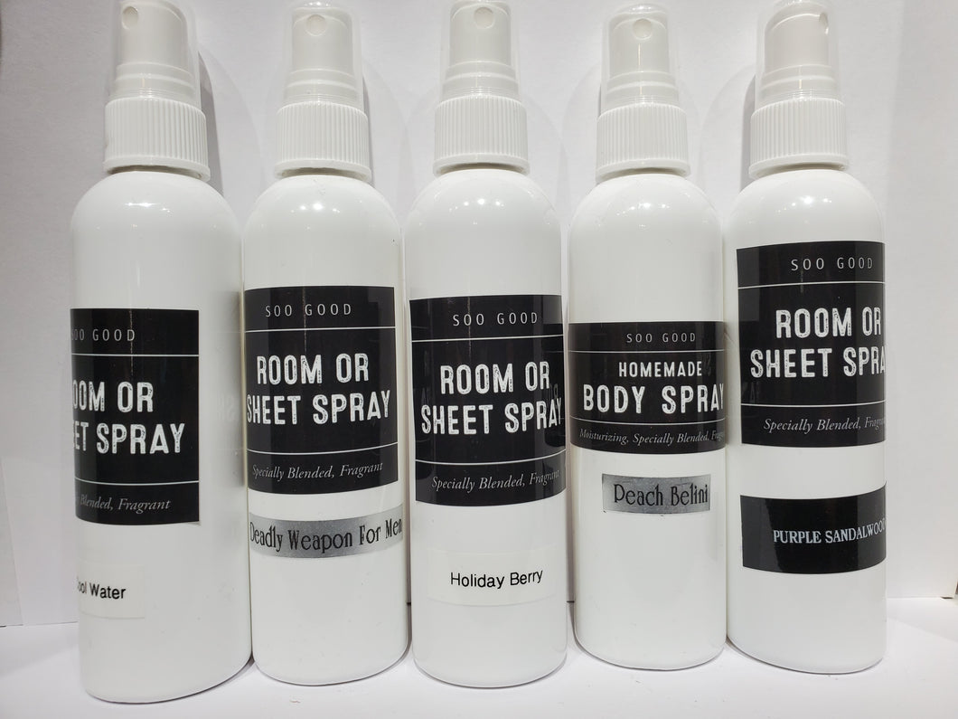 Body, Room, and Sheet Spray